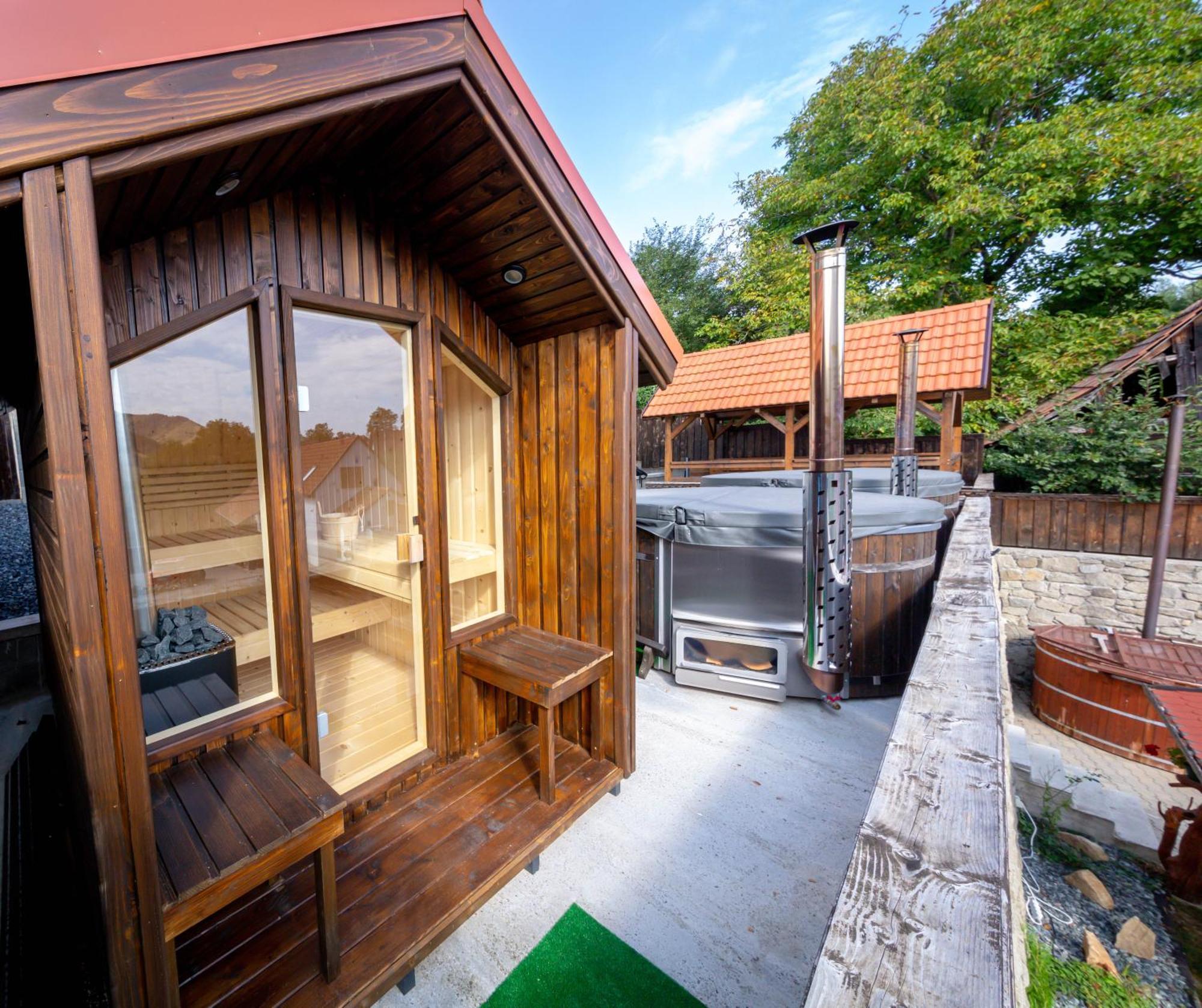 Long Rock Chalets Rimetea Eksteriør bilde